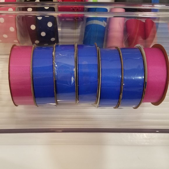 Grosgrain Ribbon Bundle, 1 inch to 2-1/2 inches - Picture 2 of 6